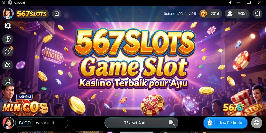 Tampilan gameplay 567SLOTS yang menarik dan menghibur.