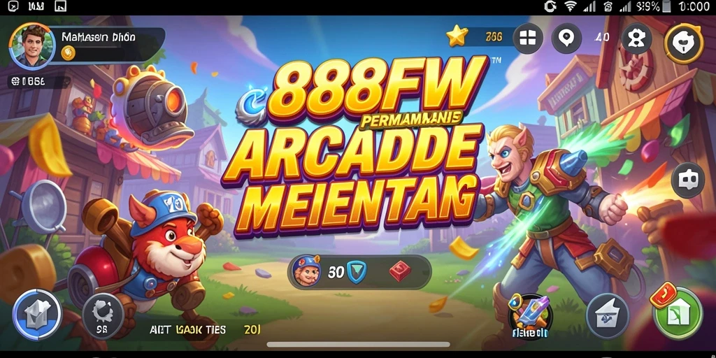 Tampilan gameplay seru dari 888FW yang menggugah semangat bermain.