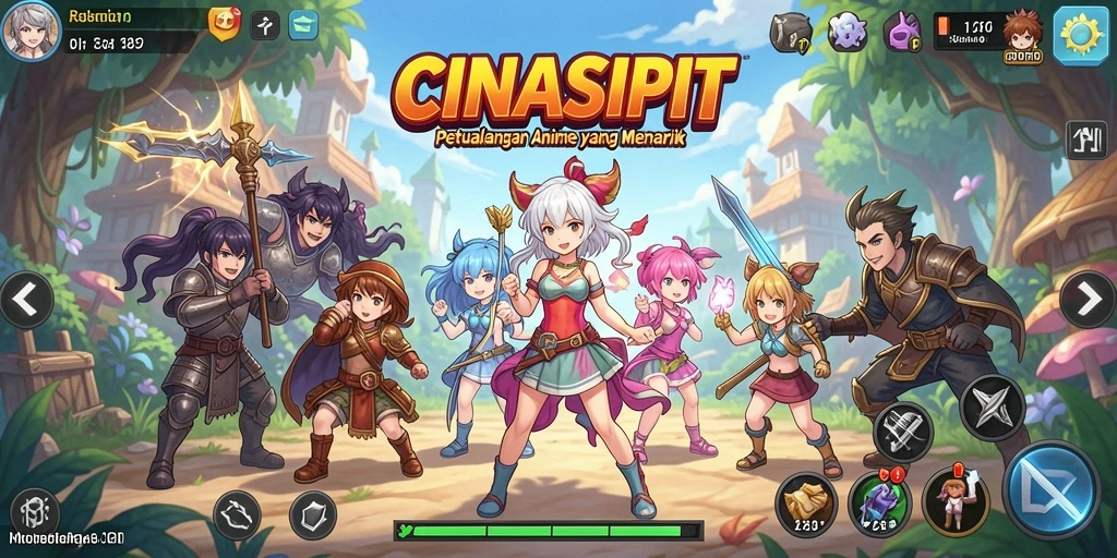 Tampilan gameplay <strong>CINASIPIT</strong> yang seru dan penuh aksi.