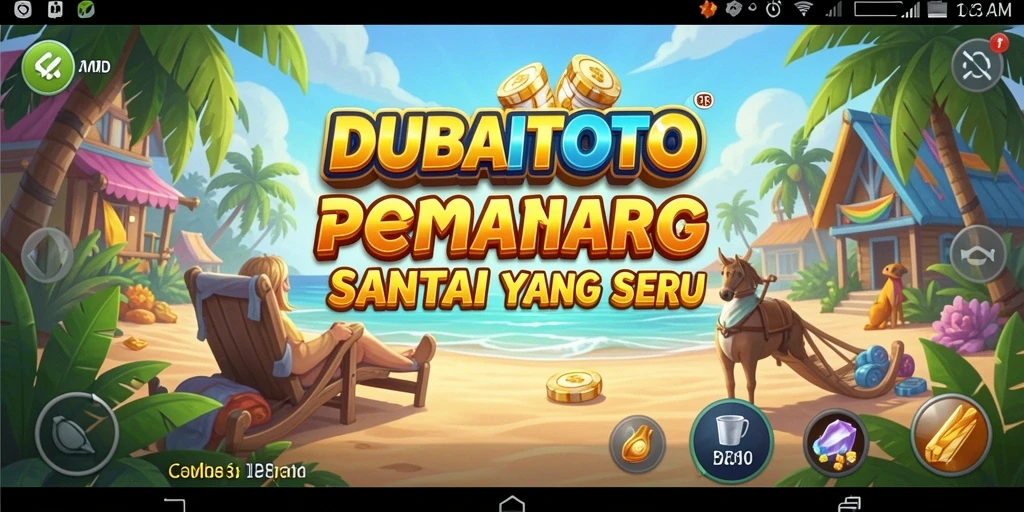 Gambaran gameplay DUBAITOTO yang seru dan menantang.