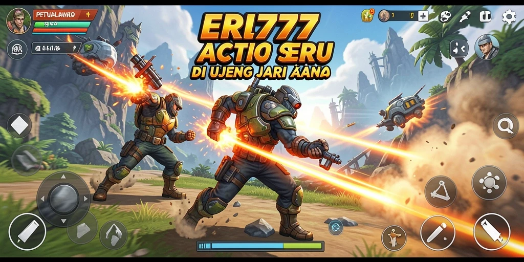Gameplay aksi mendebarkan di ER777 dengan grafik menakjubkan.