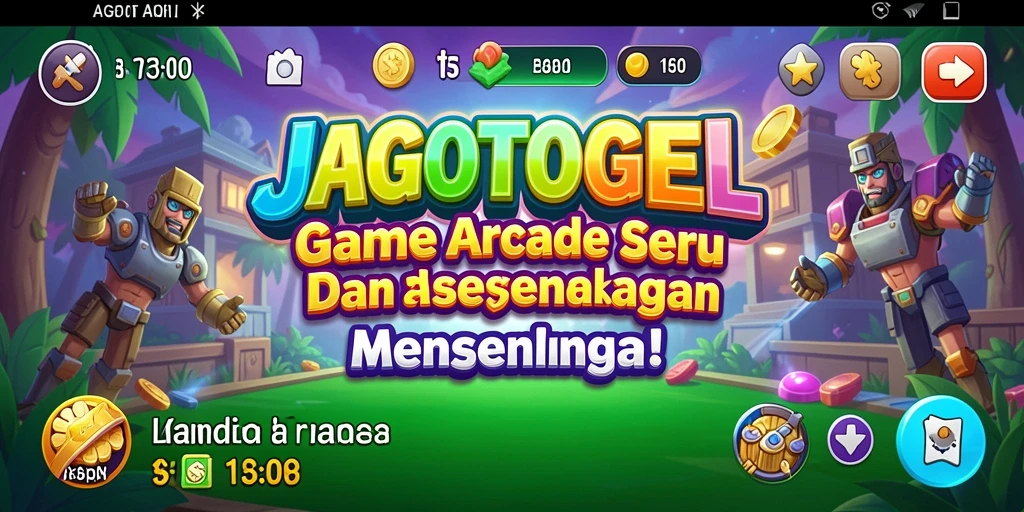 Tampilan gameplay JAGOTOGEL yang penuh warna dan menarik.