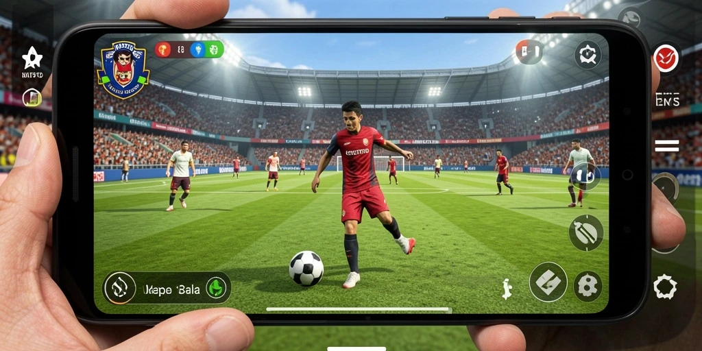 Tampilan gameplay seru dari NEKOTOTO yang menunjukkan aksi di lapangan.