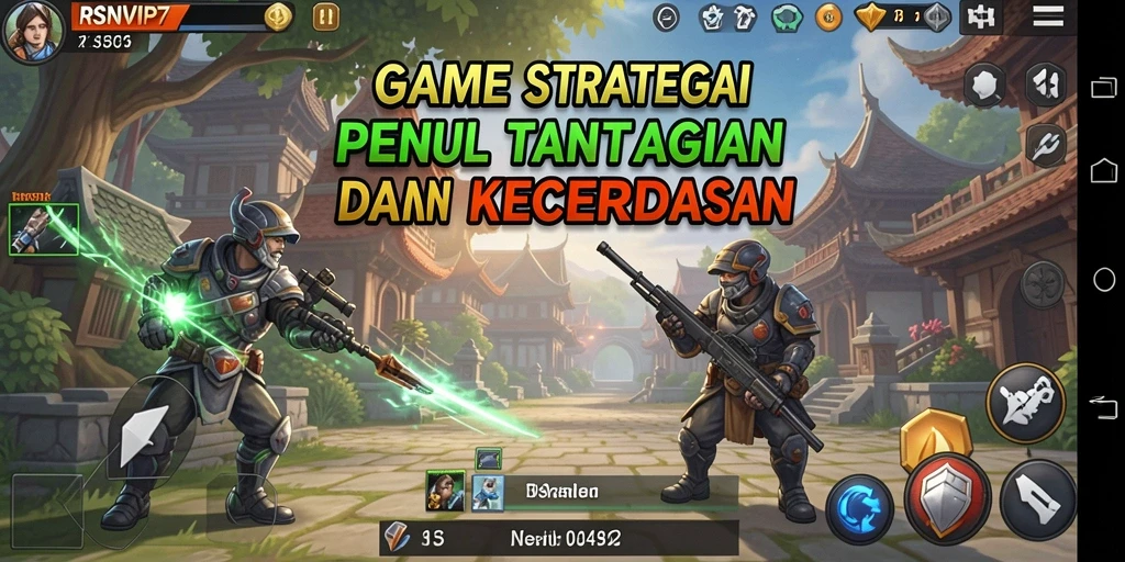 Tampilan gameplay mendebarkan dari RSNVIP7, penuh strategi dan taktik.