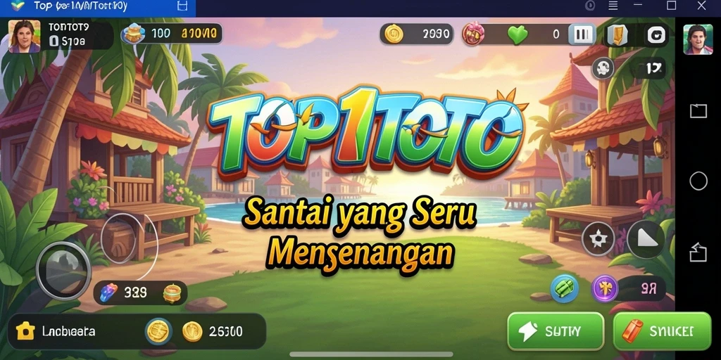 Screenshot menunjukkan gameplay seru dari TOP1TOTO yang membuat ketagihan.